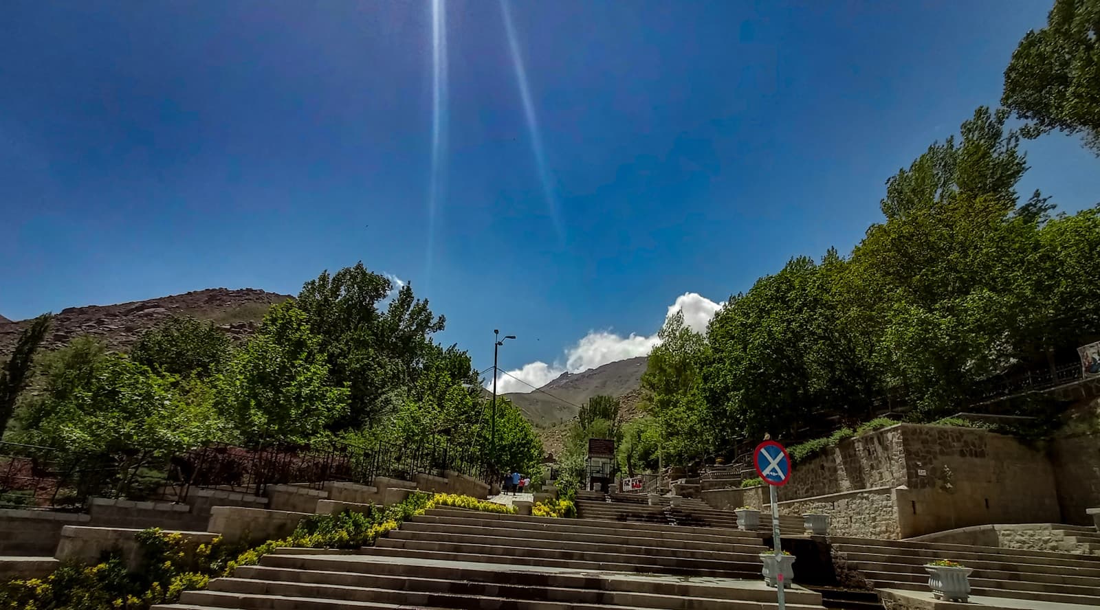 hamadan. ganjnama, iran