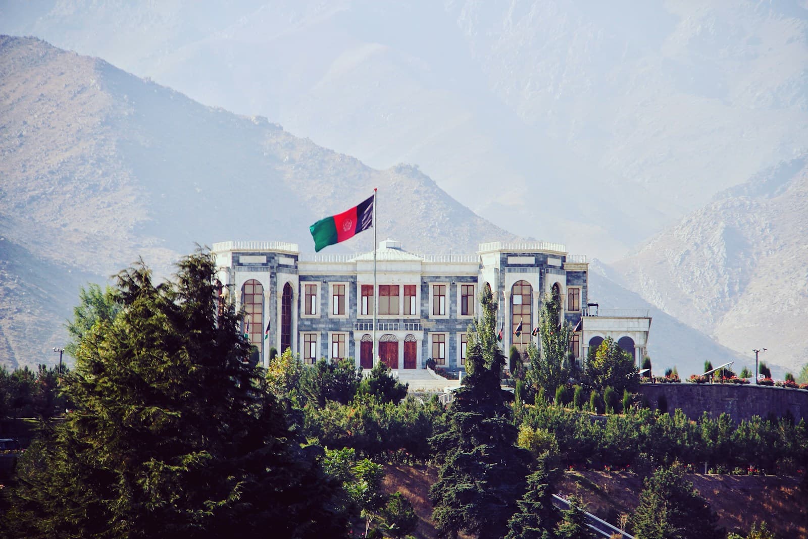 Paghman castle in Kabul Afghanistan