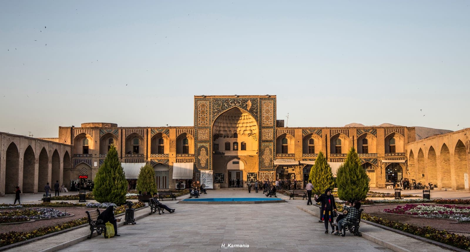 Ganjali-Khan-Platz in Kerman