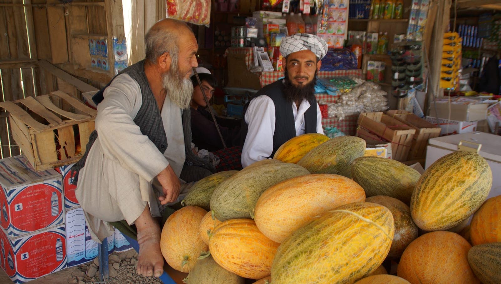 Markt in Aqcha, Nordafghanistan