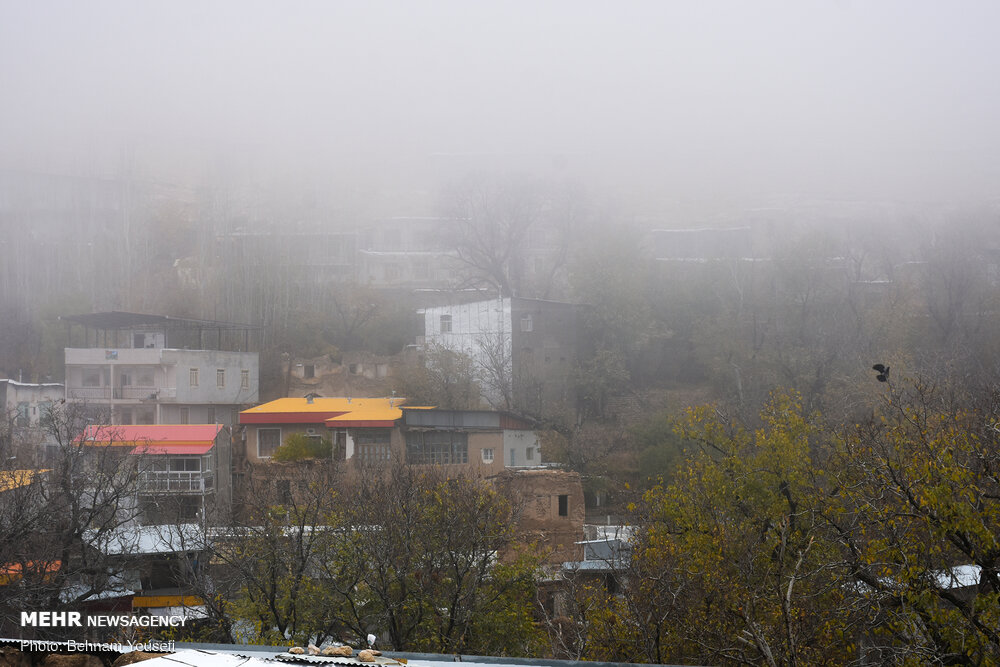 Dorf Vafs in Markazi-Provinz