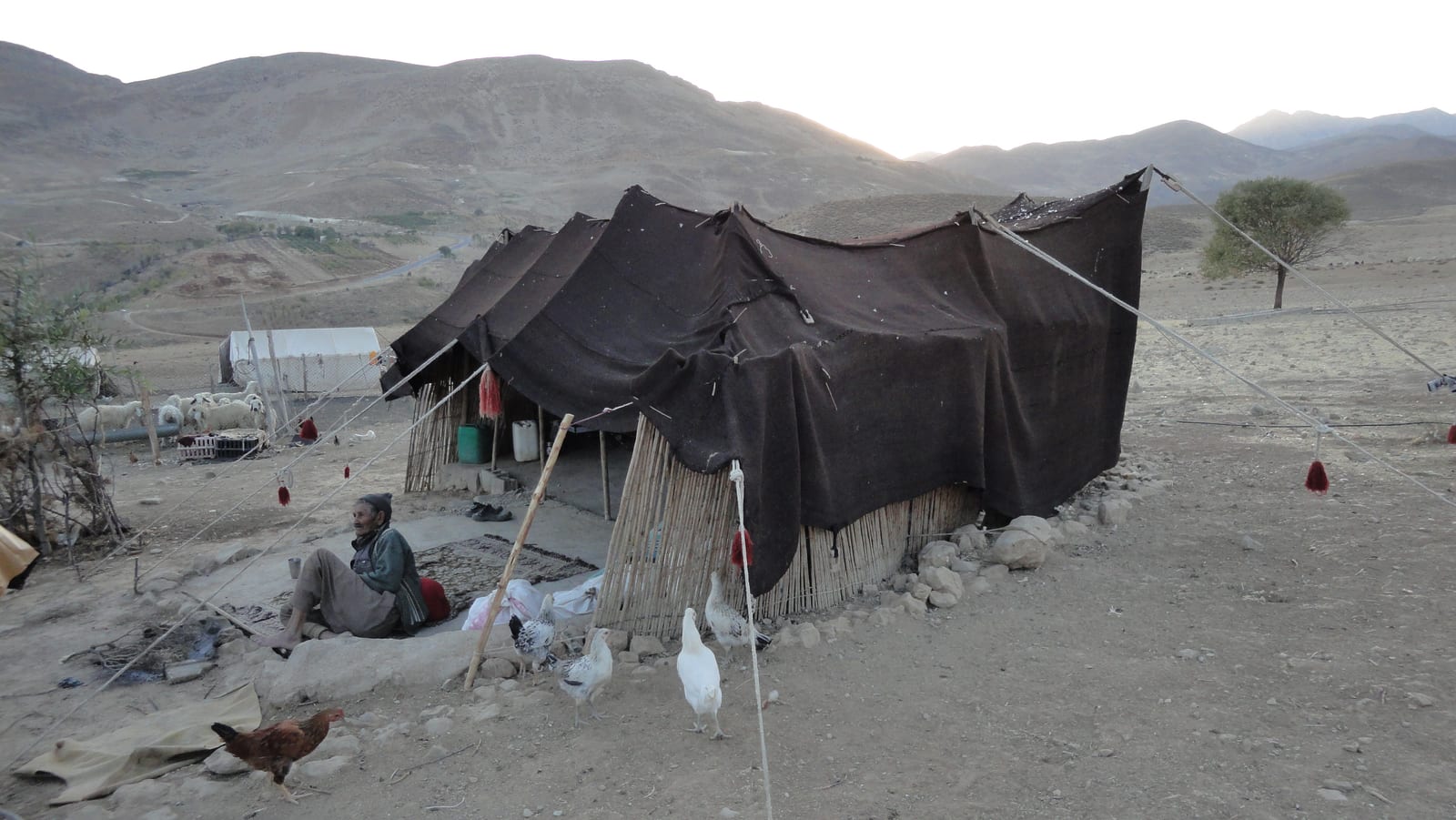 Qashqai-Nomadenlager, Zagros